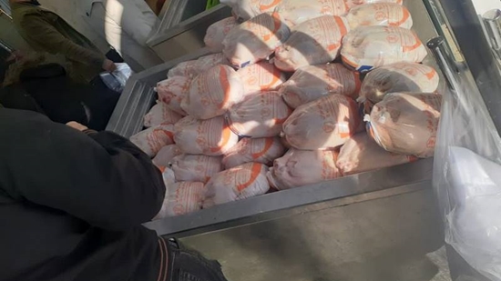 پلمپ یک واحد غیربهداشتی عرضه مرغ در شهرستان اسلامشهر 